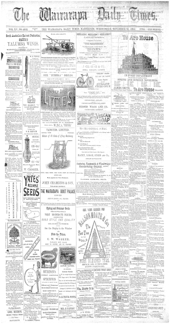 Issue page