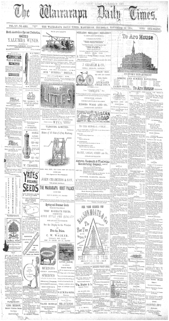 Issue page