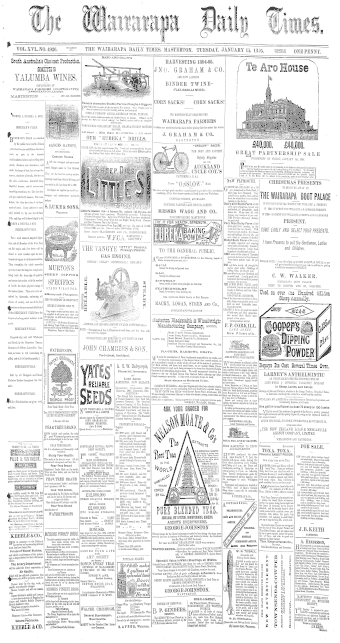Issue page