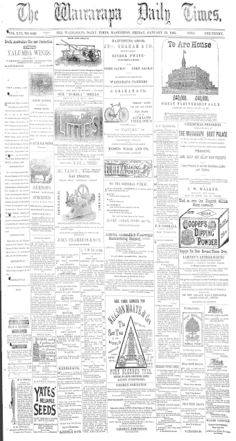 Issue page