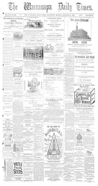 Issue page