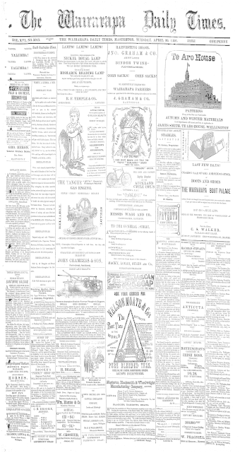 Issue page