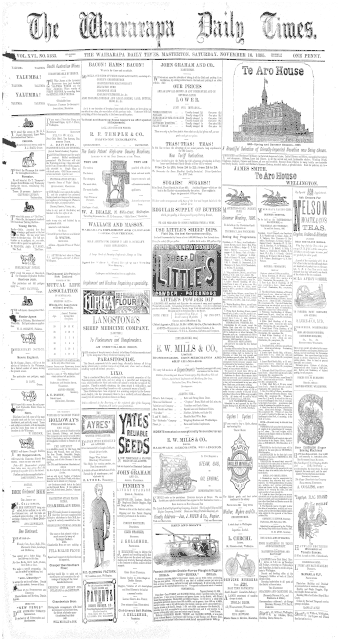Issue page