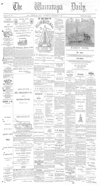 Issue page