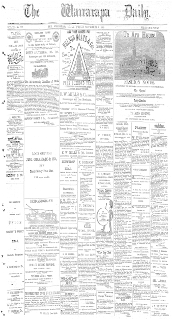 Issue page