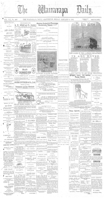Issue page