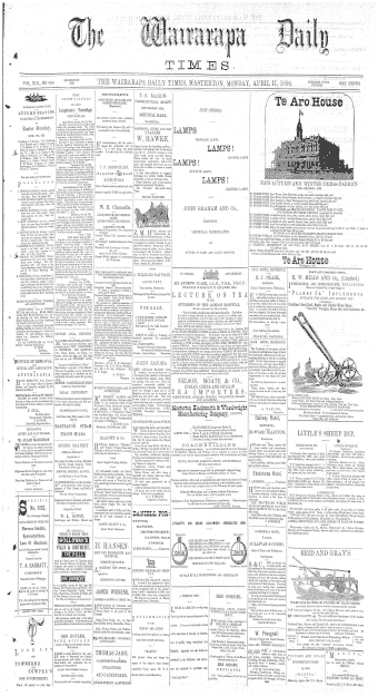 Issue page