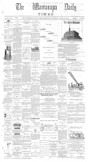 Issue page