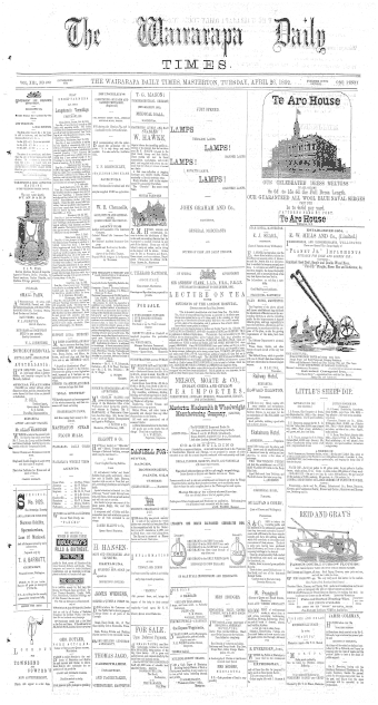 Issue page