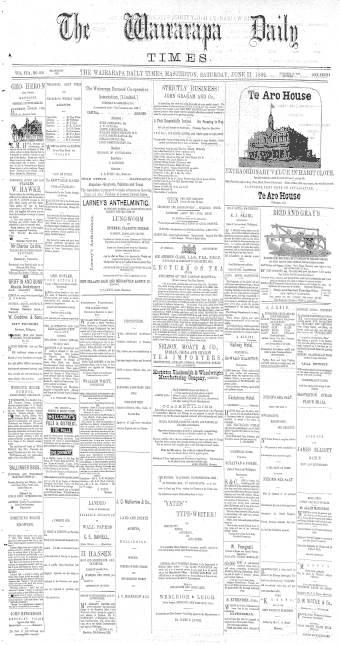 Issue page