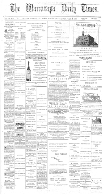 Issue page