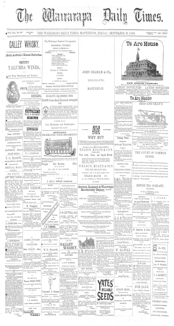 Issue page