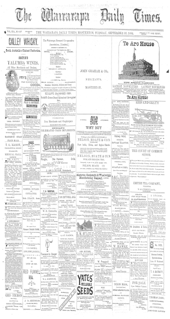 Issue page