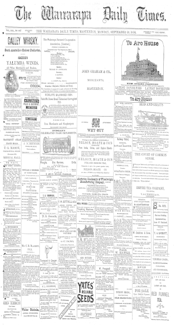Issue page