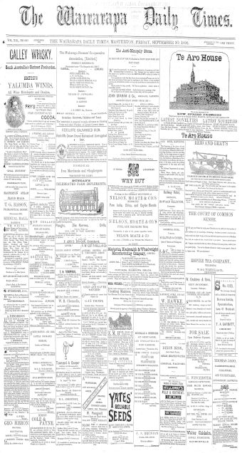 Issue page