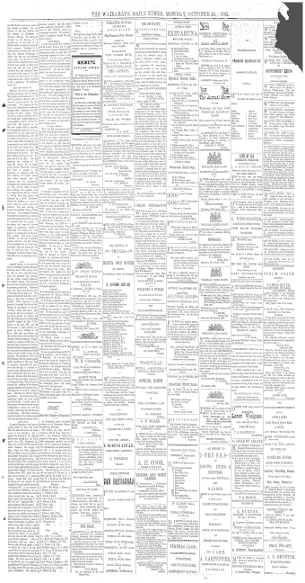 Issue page