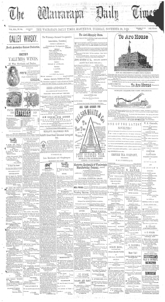 Issue page