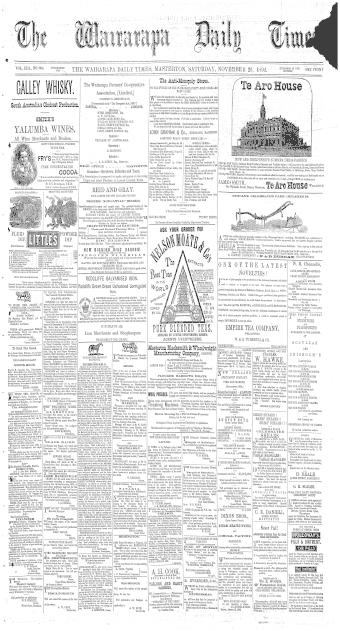 Issue page