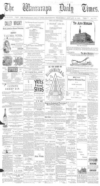 Issue page
