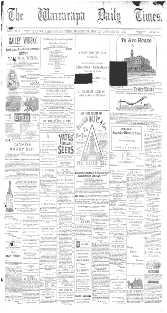 Issue page