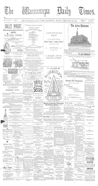 Issue page