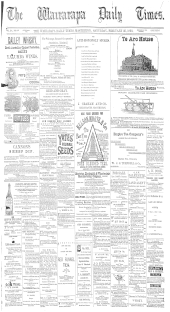 Issue page