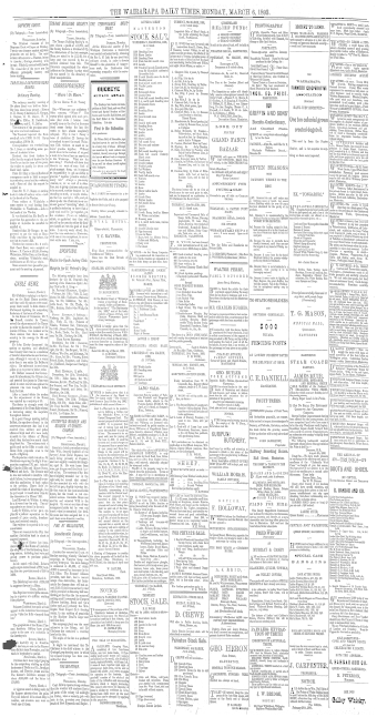 Issue page