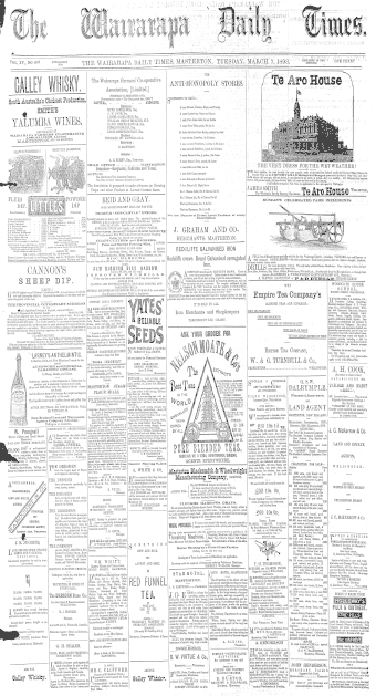 Issue page
