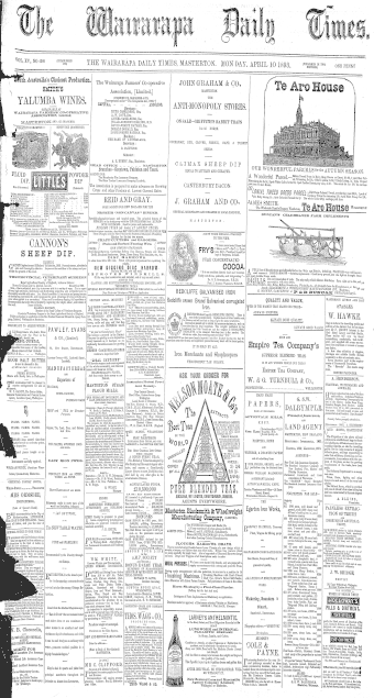 Issue page