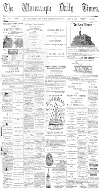 Issue page