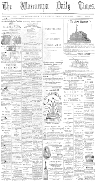 Issue page