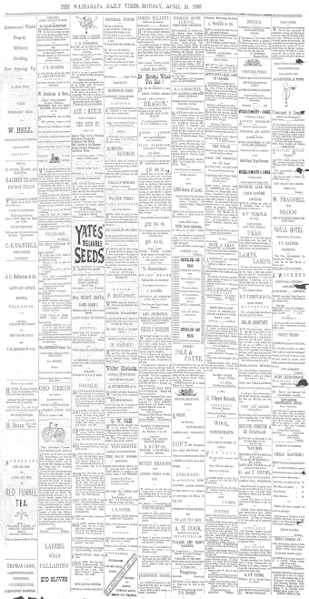 Issue page