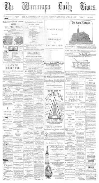 Issue page
