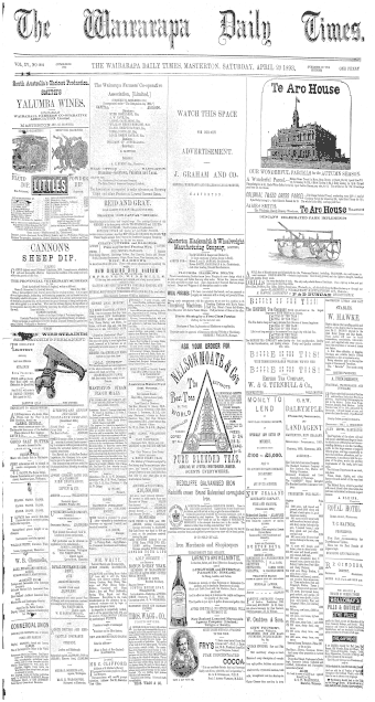 Issue page