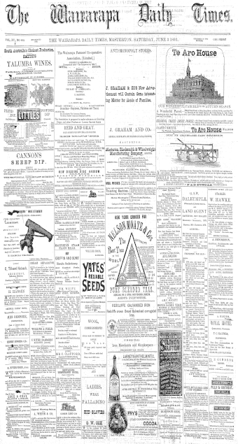 Issue page