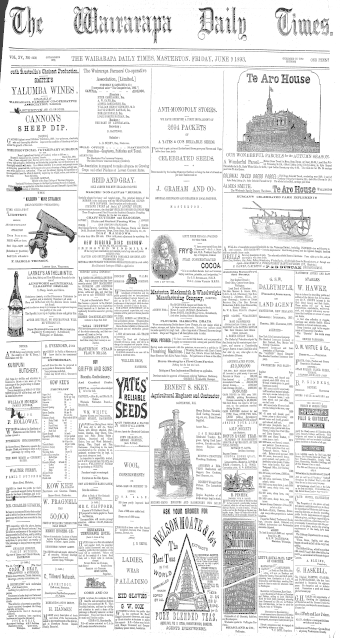 Issue page