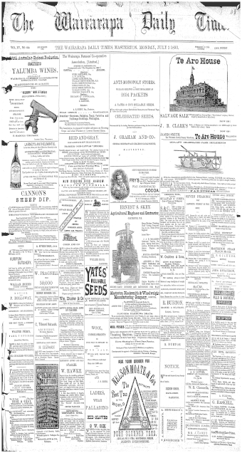 Issue page
