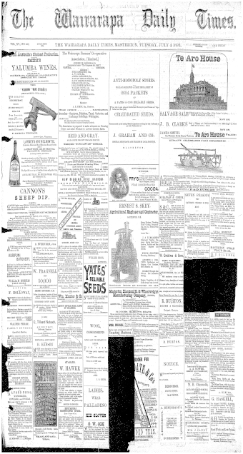 Issue page