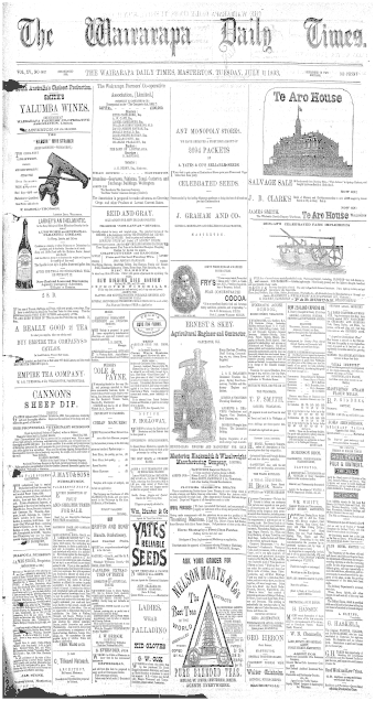 Issue page