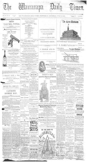 Issue page