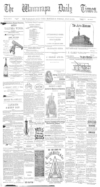 Issue page