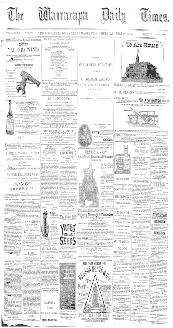 Issue page