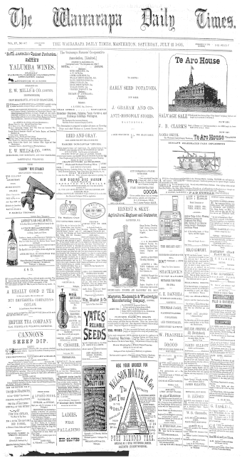 Issue page