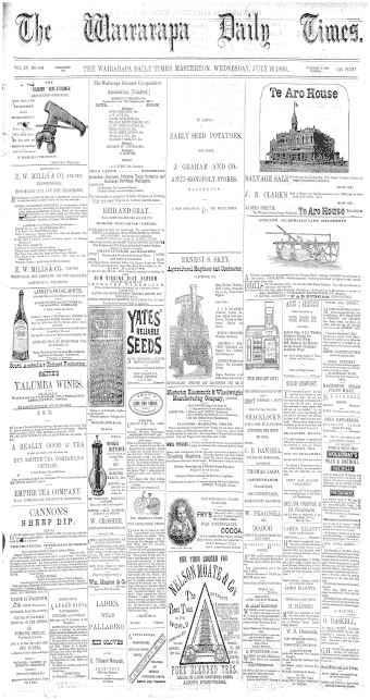 Issue page