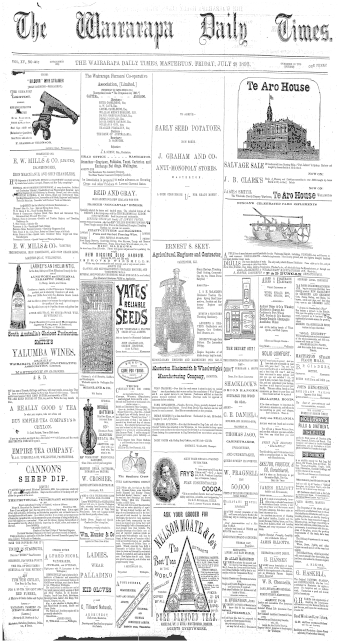 Issue page