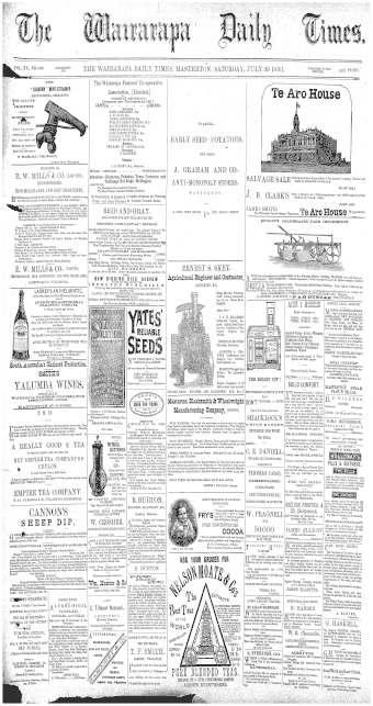 Issue page