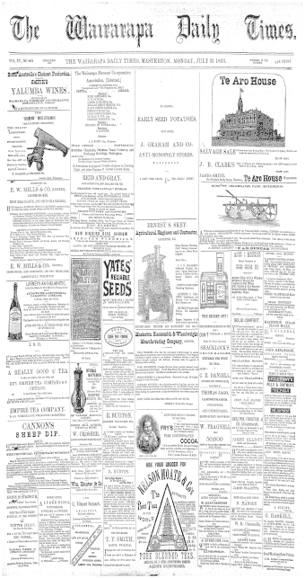 Issue page