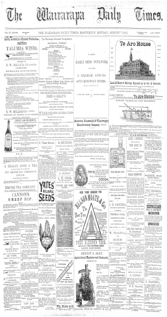 Issue page