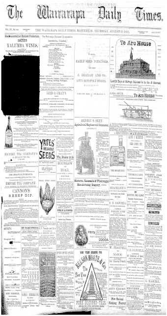 Issue page