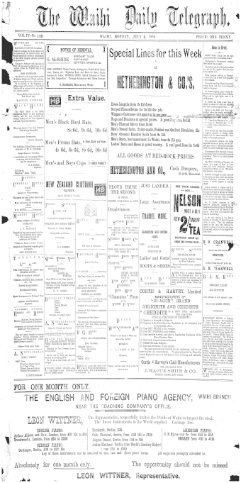 Issue page